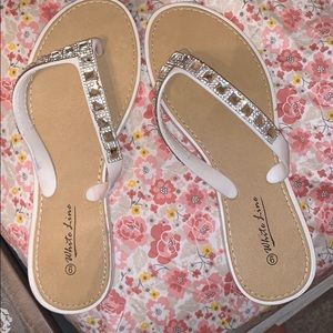 rhinestone sandals